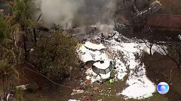 旅客機が墜落し乗客乗員61人全員死亡　ブラジル｜FNNプライムオンライン