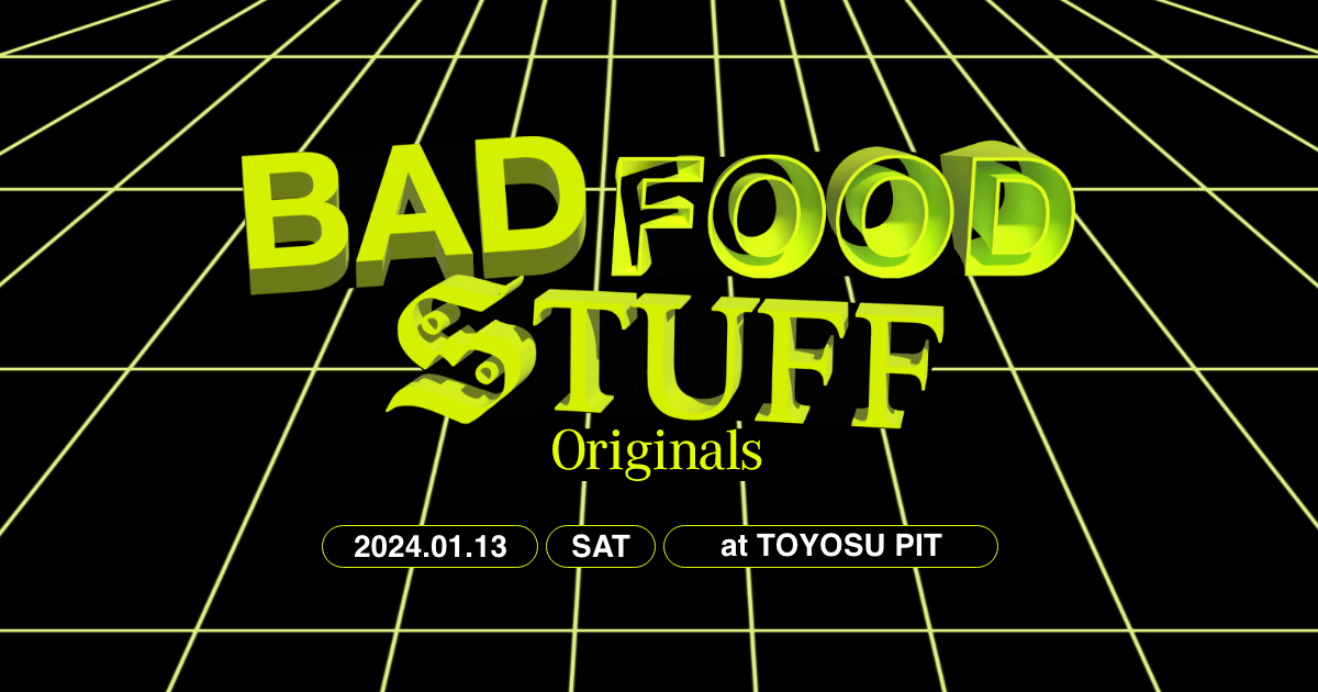 BAD FOOD STUFF Originals