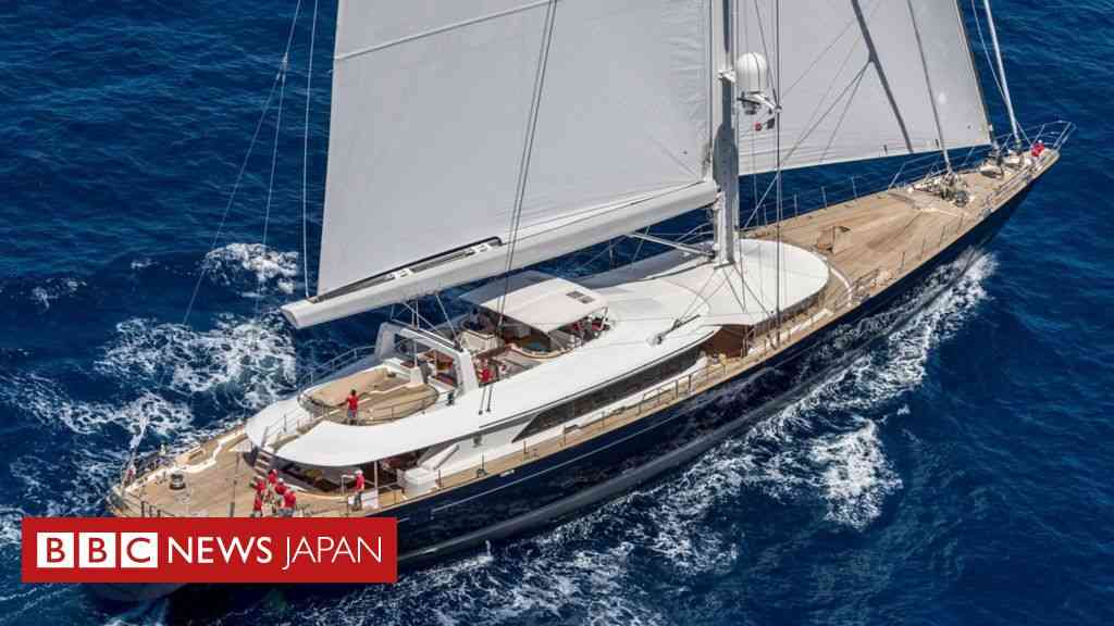 伊シチリア沖で豪華ヨットが転覆、英実業家など6人が行方不明 - BBCニュース
