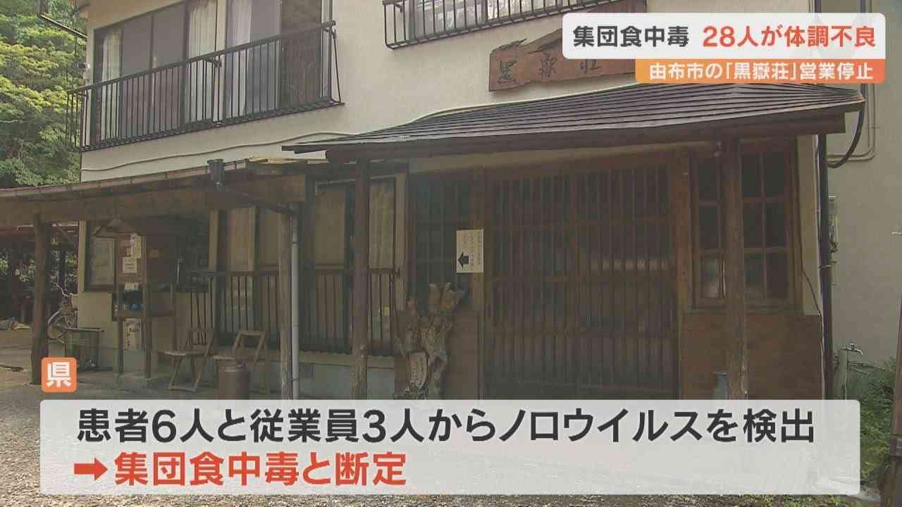 「湧き水がノロウイルスに汚染」患者数は458人に　大分県由布市の旅館で集団食中毒