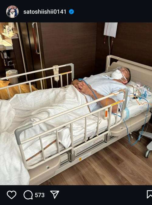 石井慧「上半身まひで動かなかった」敗血症寸前で緊急手術「生命の危機感じた」年内リハビリ専念 - 格闘技 : 日刊スポーツ