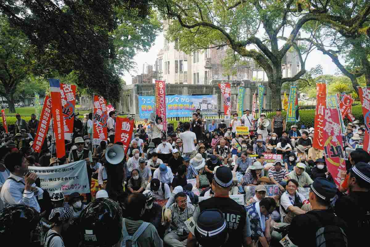 原爆の日、広島市は平和祈る人々を記念公園から締め出し、イスラエルを式典に招待した…「被爆者の思いは」：東京新聞 TOKYO Web