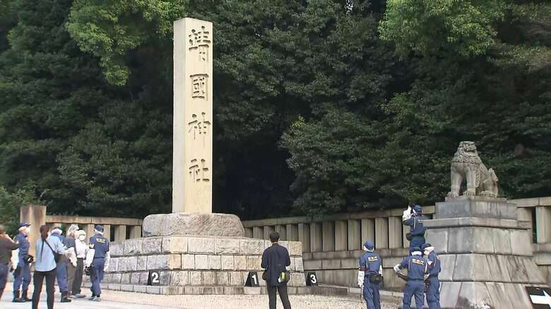 【独自】靖国神社でまた落書き見つかる　「トイレ」「軍国主義」「死ね」と漢字で　警視庁捜査開始