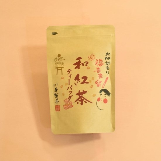 伊勢茶 福喜多留 和紅茶ティーバッグ 2g×20袋 - 三重県伊勢鳥羽志摩のお土産と和菓子の通販 岩戸屋