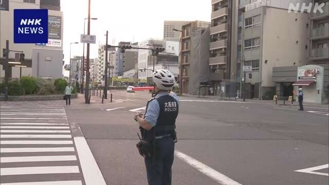 大阪市などで一時最大で24万戸余り停電 列車の運転見合わせも