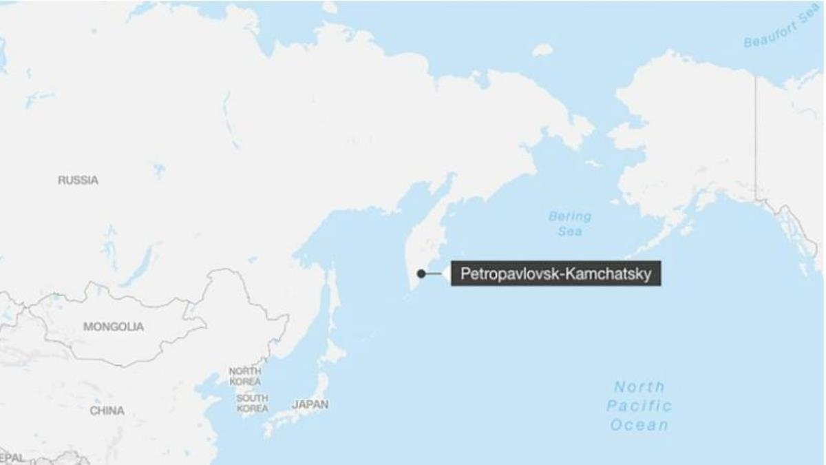 ロシア極東沖でＭ７の地震、シベルチ火山が噴火（CNN.co.jp） - Yahoo!ニュース