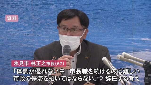 すい臓がんステージ4公表…富山県氷見市の林市長が10月をめどに辞任の考え「市長職を続けるのは難しく」（富山テレビ） - Yahoo!ニュース