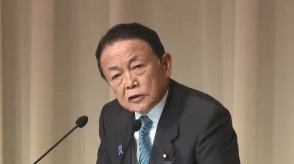 自民・麻生氏「河野支援」の方針を表明　　麻生派として応援も他候補の支援も容認