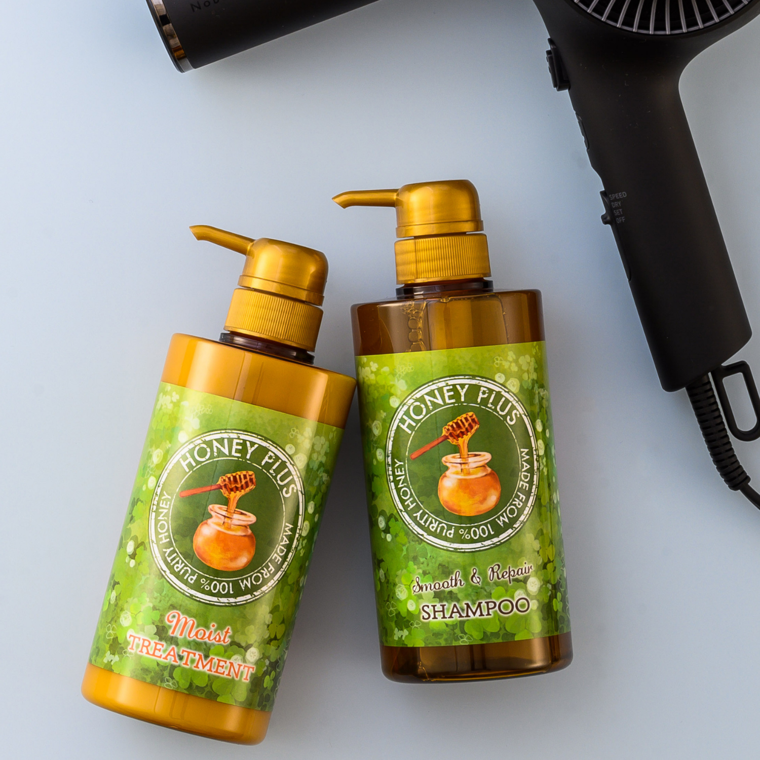       【2本セット?】ハニープラス シャンプー＆モイストトリートメント – HONEY PLUS(ハニープラス)公式通販サイト