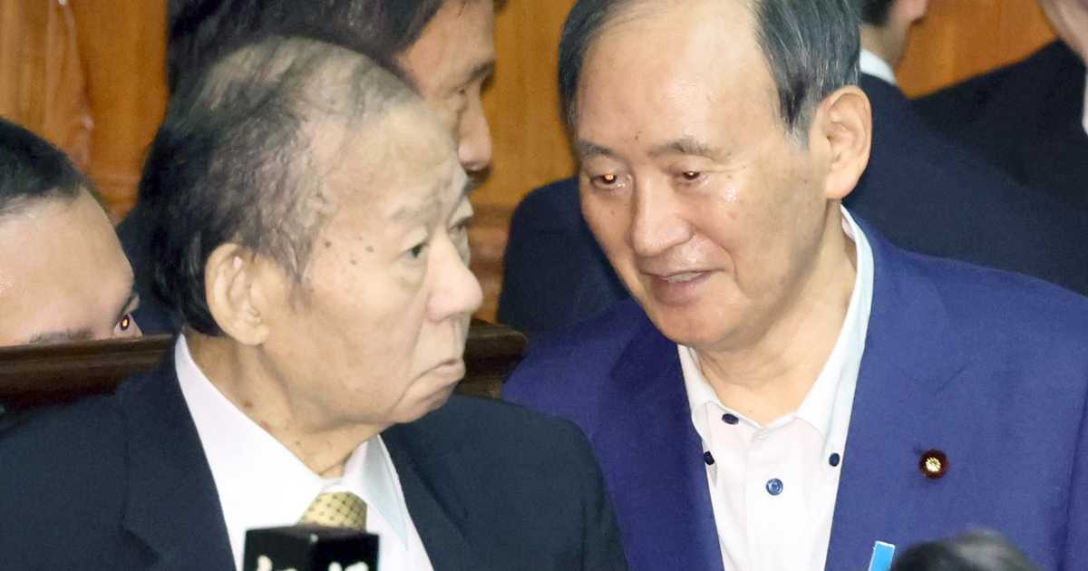 菅前首相、二階氏と自民党本部で会談　総裁選、訪中で意見交換か - 産経ニュース
