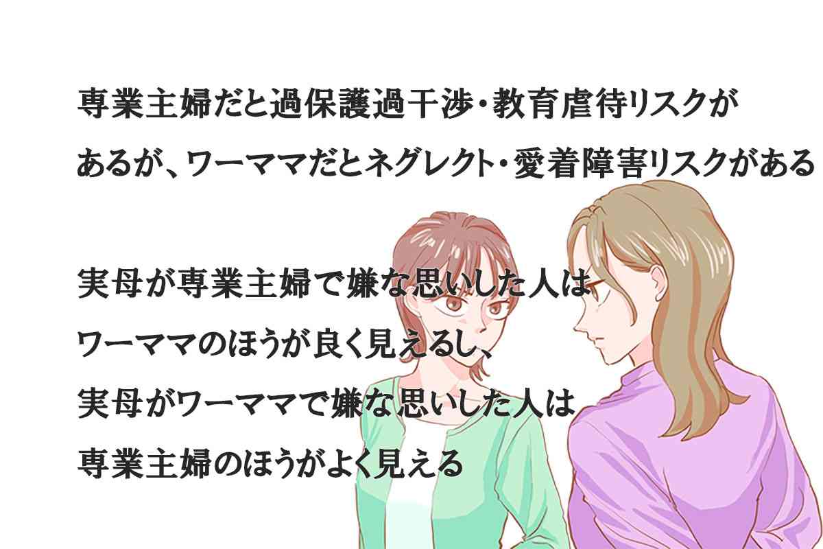 専業主婦はリスク！！←「子どもといたいから働かない」発言は不快？SNS「嫉妬すごい」「女の敵は女」対立が生まれるワケ