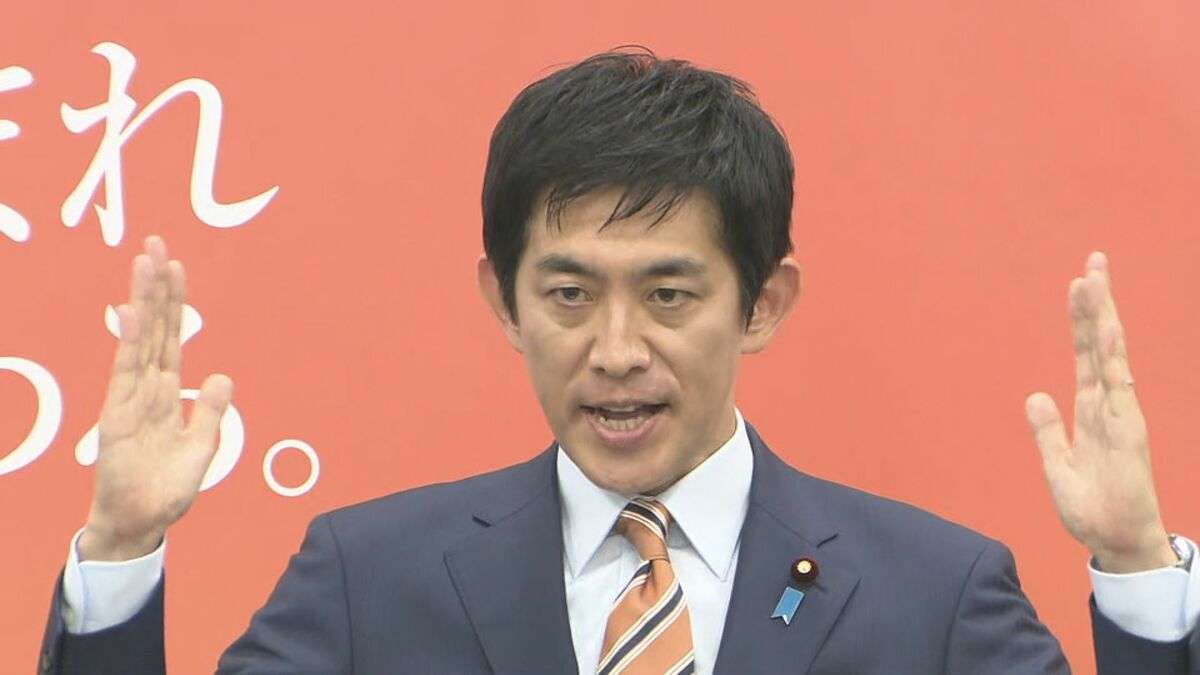 【速報】自民党総裁選　小林鷹之前経済安全保障担当大臣が出馬表明「総裁選挙に覚悟を持って出馬する」 | TBS NEWS DIG