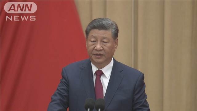 中国・習近平主席「台湾独立活動に断固として反対」　統一への決意示す（テレビ朝日系（ANN）） - Yahoo!ニュース