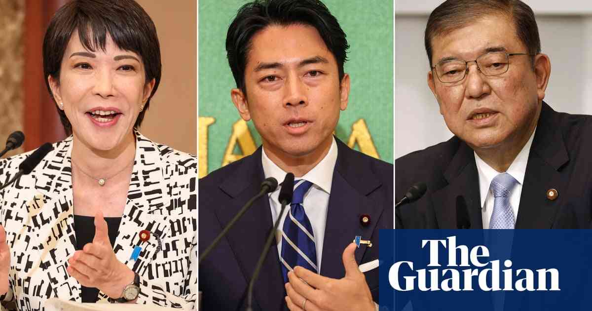 Who will Japan’s next PM be? A policy wonk, ultra-conservative or surfer making the climate fight ‘sexy’ | Japan | The Guardian