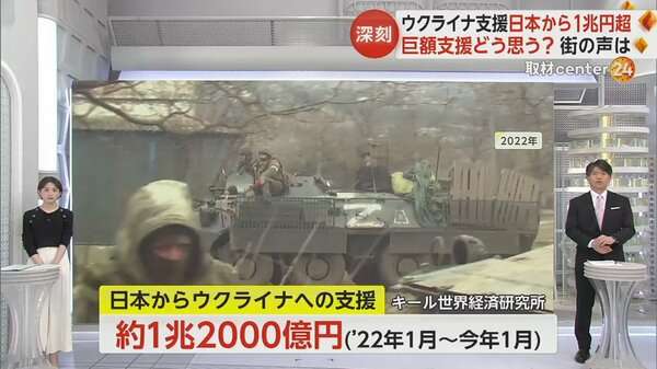【解説】「そんな額あるんだったら…」日本のウクライナ支援“1兆円超”　巨額支援に疑問の声も　西側諸国も「支援疲れ」｜FNNプライムオンライン