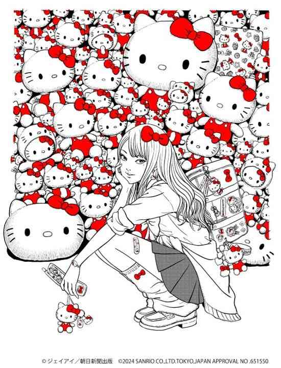 伊藤潤二とサンリオキャラクターズのコラボが発表 ｜ ガジェット通信 GetNews