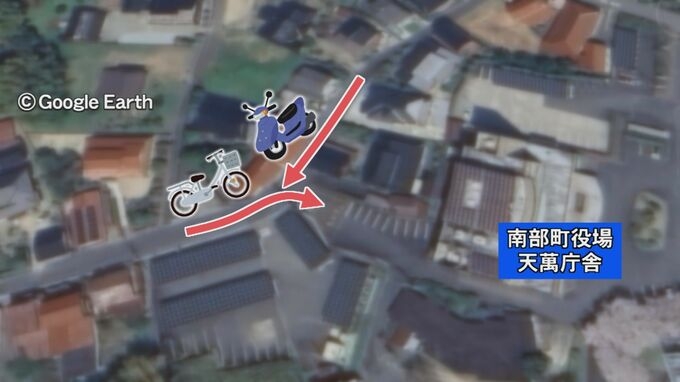 小学生が乗った自転車と原付バイク衝突→児童の足に原付バイク倒れ、重いやけど 男性「気をつけろ!」と立ち去る…約1か月後に運転手とみられる男性発見