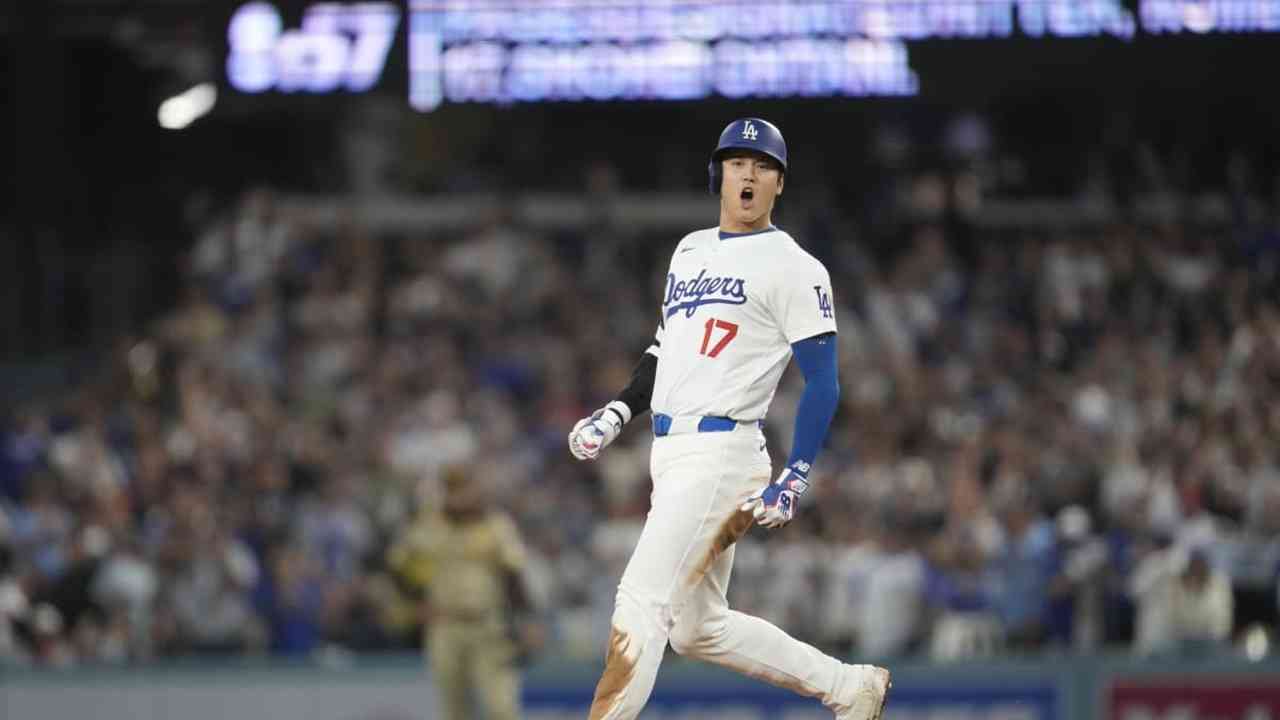 【MLB】ドジャースが3年連続の地区優勝　大谷は勝ち越しタイムリー　メジャー23年ぶりの400塁打も達成（MLB.jp） - Yahoo!ニュース