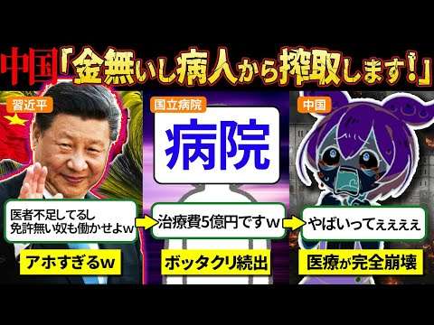 【医療崩壊ｗ】中国でやぶ医者が大量発生！習近平のアホ政策で中国医療がヤバすぎるｗｗｗ【ずんだもん＆ゆっくり解説】