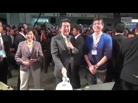 【追悼】安倍首相　ニコニコ会議　台湾ブースに現れる