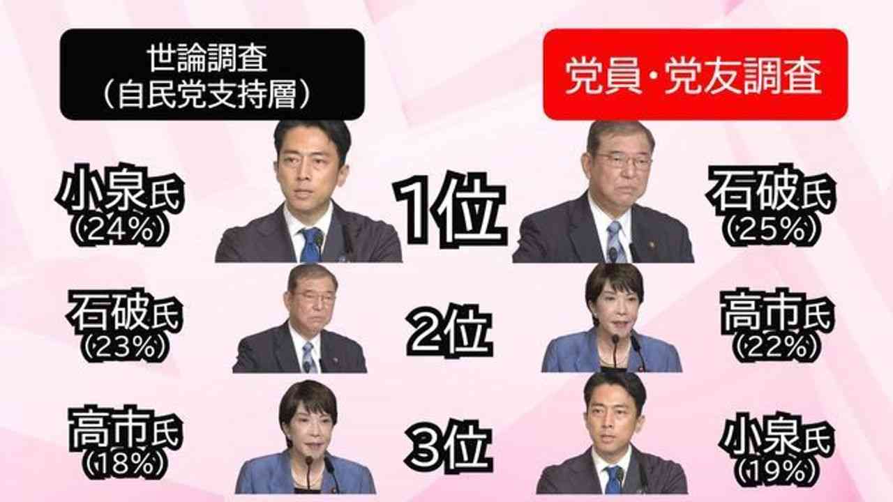 小泉氏 なぜ党員調査では「3位」 - Yahoo!ニュース