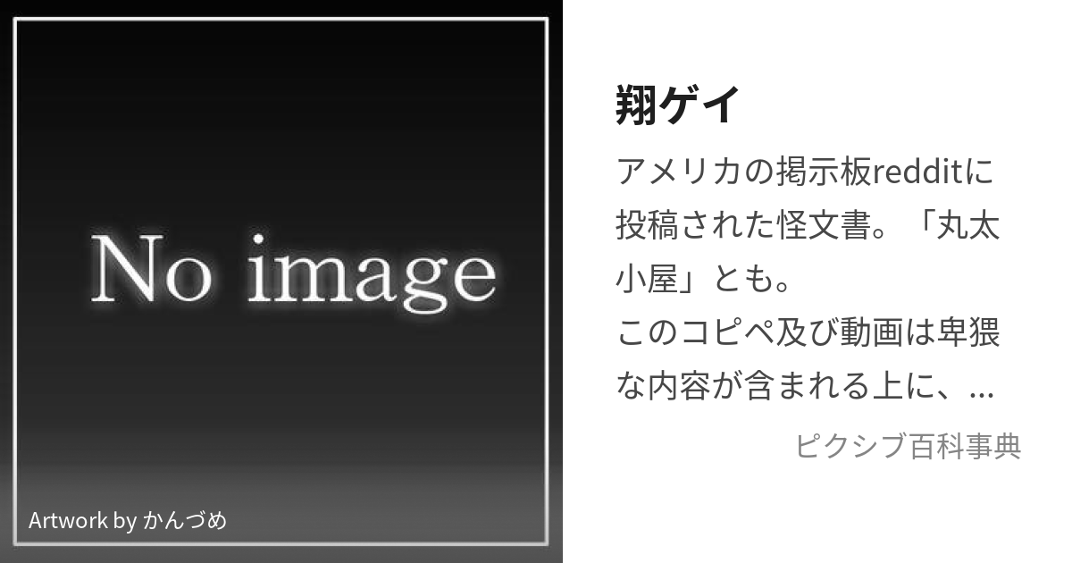 翔ゲイ (しょうげい)とは【ピクシブ百科事典】