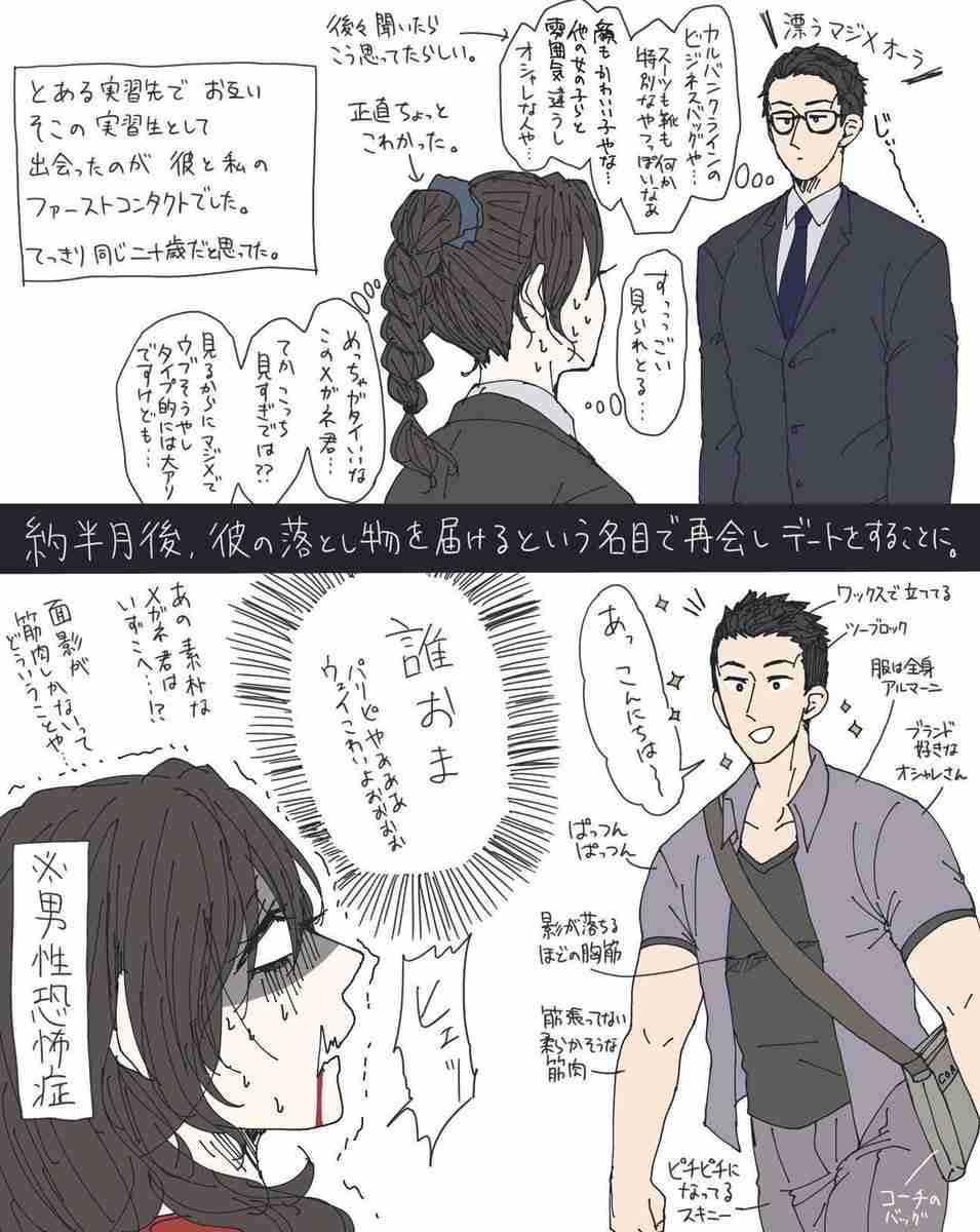男性恐怖症あるある【当事者限定】