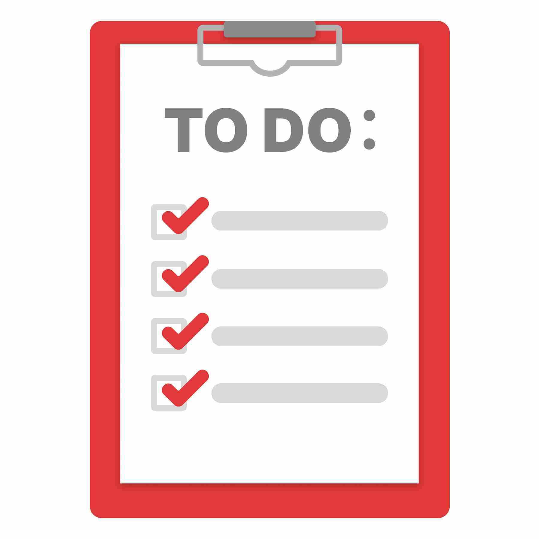 TO DO リストを書いてやることを淡々と消化していくトピ