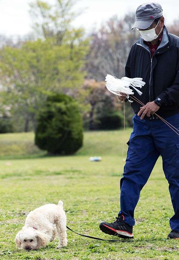 30分前まで食事…行方不明に　におい嗅ぎ、1時間で見つけた警察犬