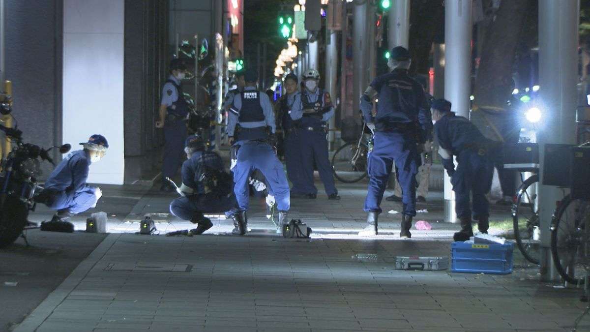 名古屋の繁華街で殺人未遂事件　32歳男性がのど元切られる　30代ぐらいの男が自転車で逃走（2024年10月6日掲載）｜日テレNEWS NNN