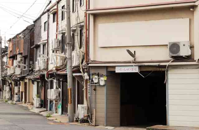 違法風俗街の一掃へ「ここでやり切る」稲村・尼崎市長　旧「かんなみ新地」取得方針｜総合｜神戸新聞NEXT