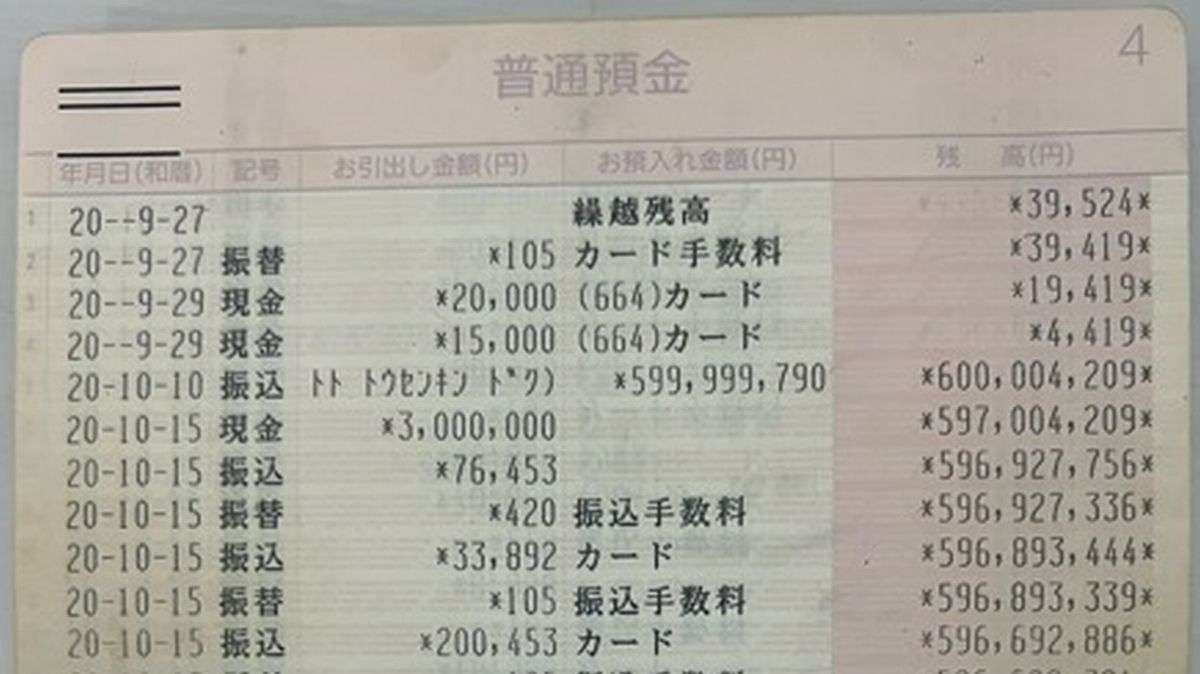 宝くじで当たった1等6億円が1年で半分に　何が起きた？ある高額当選者のアップダウン：朝日新聞GLOBE＋