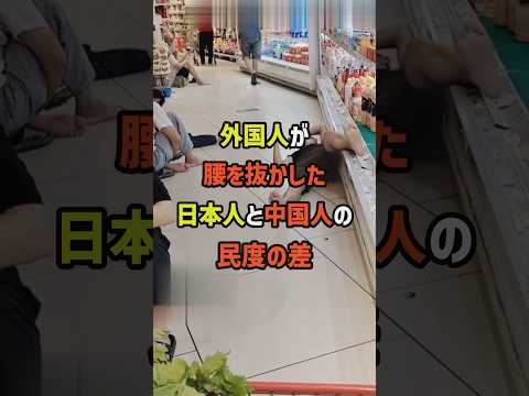 日本人と中国人の民度の差に外国人が腰を抜かした理由