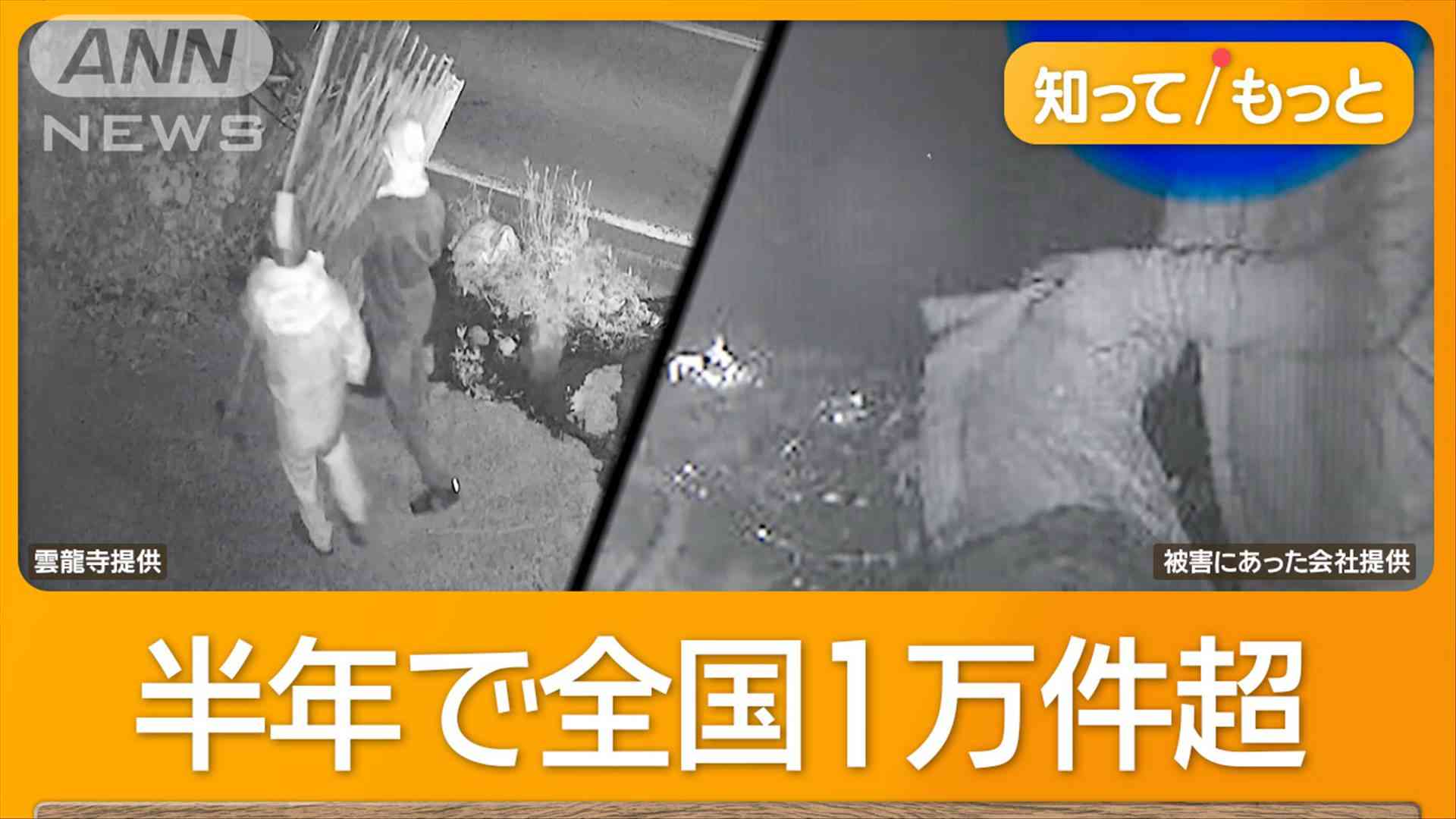 盗品と知りながら鉄板買い取りか…中国人男逮捕　“金属泥棒”急増で規制強化へ（テレビ朝日系（ANN）） - Yahoo!ニュース