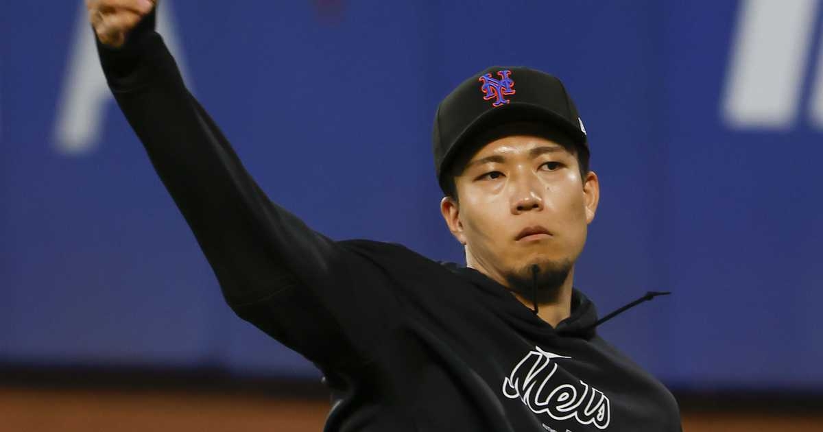 【MLB】メッツ・千賀滉大がアイブラックで先発セベリーノにエール　頬に「40」と背番号書き第3戦へ - サンスポ