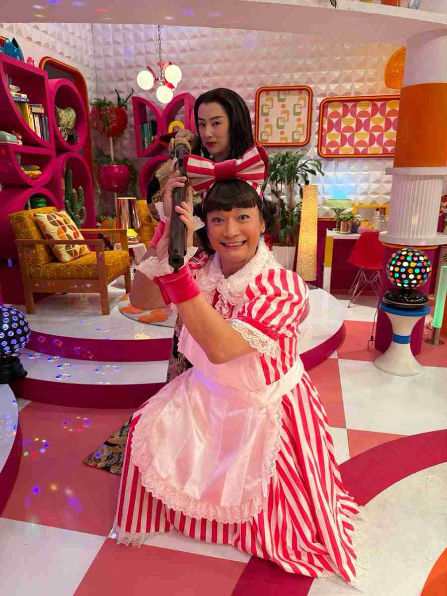 北川景子、茶々＆慎吾ママのオフショット公開　火縄銃構える姿にSNS「撃たれたい」