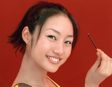 ぱっつん前髪が似合っていると思う画像