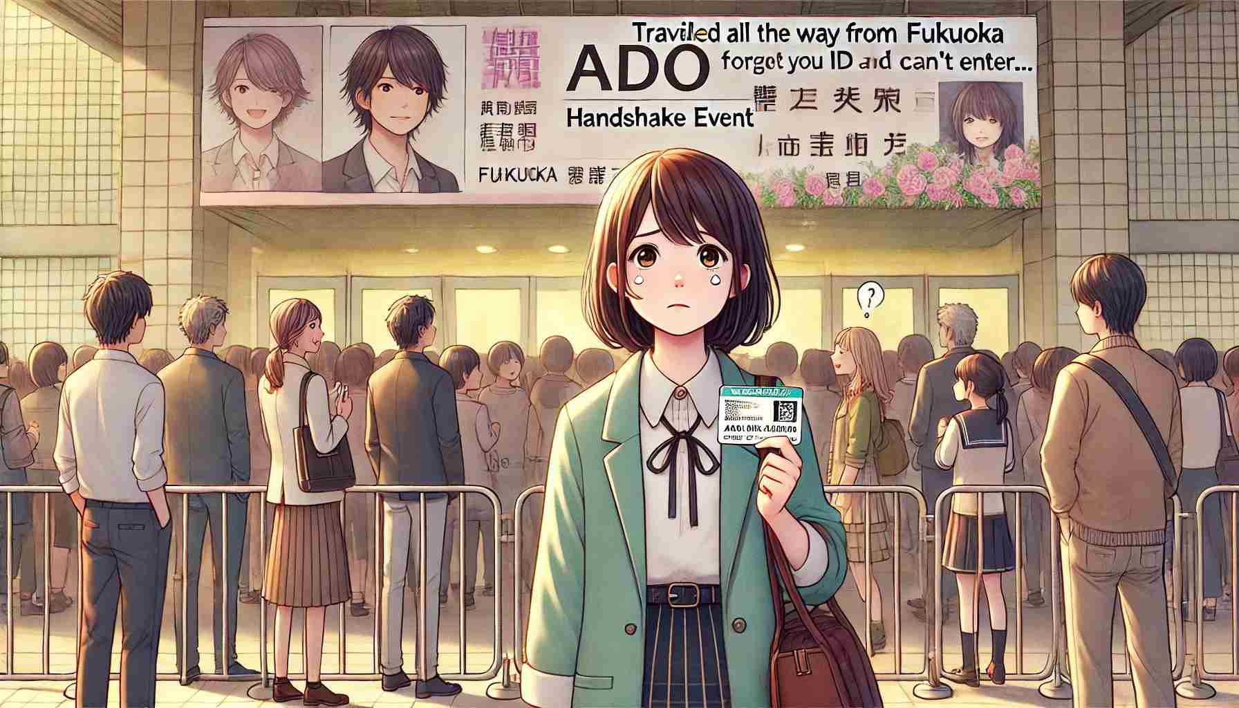 【悲報】Adoの握手会で身分証を忘れた女さん、全てを失う模様ｗｗｗｗｗｗｗｗ : アルファルファモザイク＠ネットニュースのまとめ
