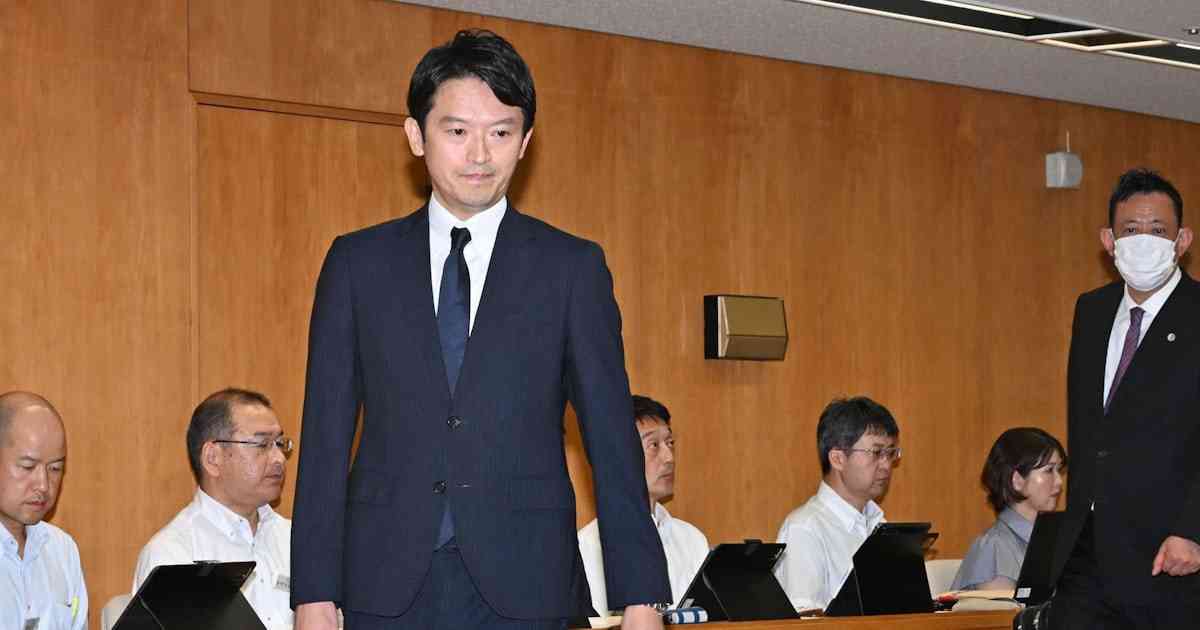斎藤元彦・兵庫県知事、机たたく叱責認める　パワハラか言及避ける - 日本経済新聞