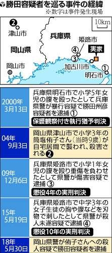 14年前の小学3年生殺害 容疑者「100回以上女児を狙う事件起こした」