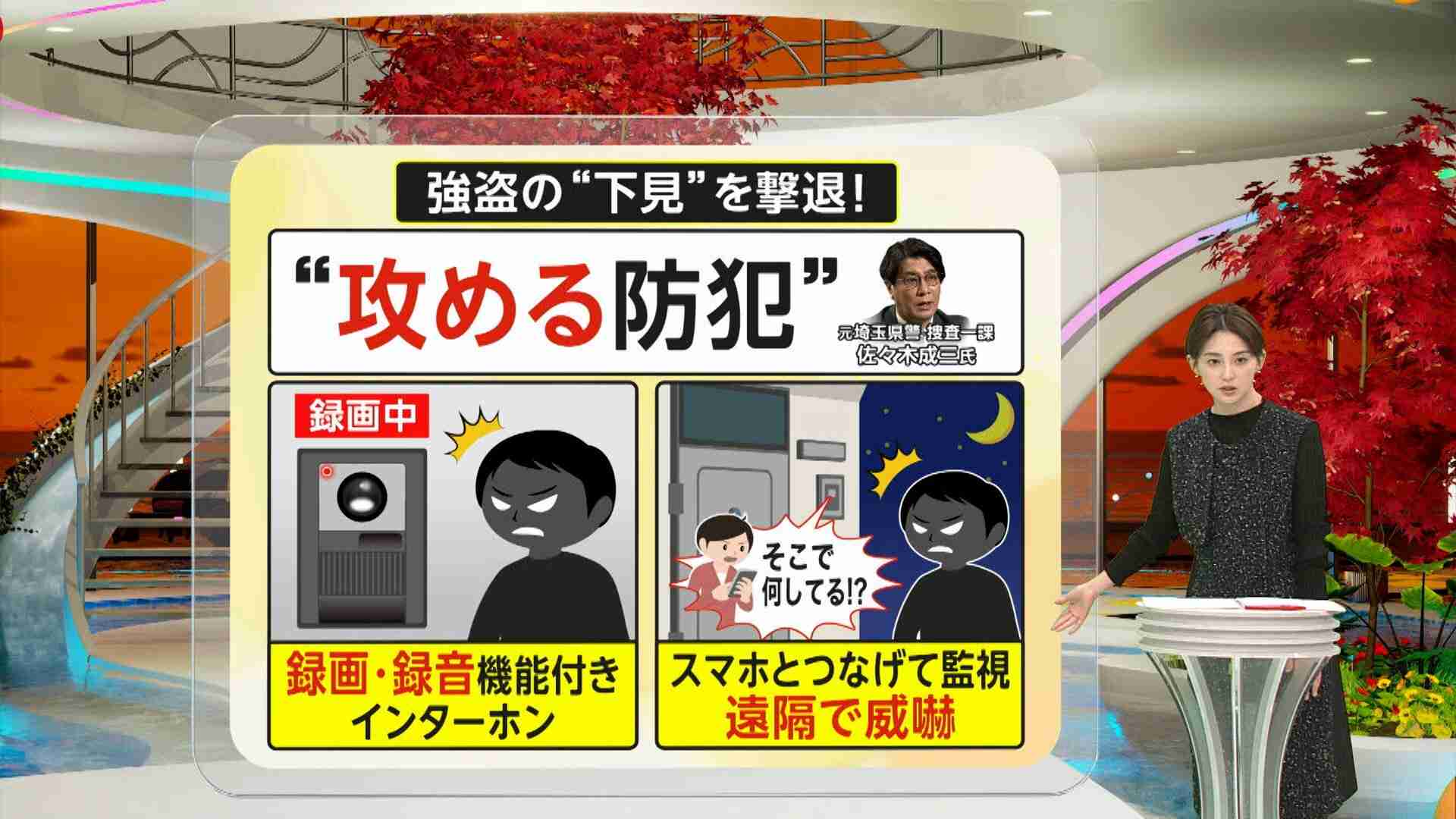 不審な訪問者の後に事件が…キーワードは「対面しない」「攻める防犯」　佐々木成三氏「訪問業者来てもインターホンで済ませること徹底を」（FNNプライムオンライン（フジテレビ系）） - Yahoo!ニュース