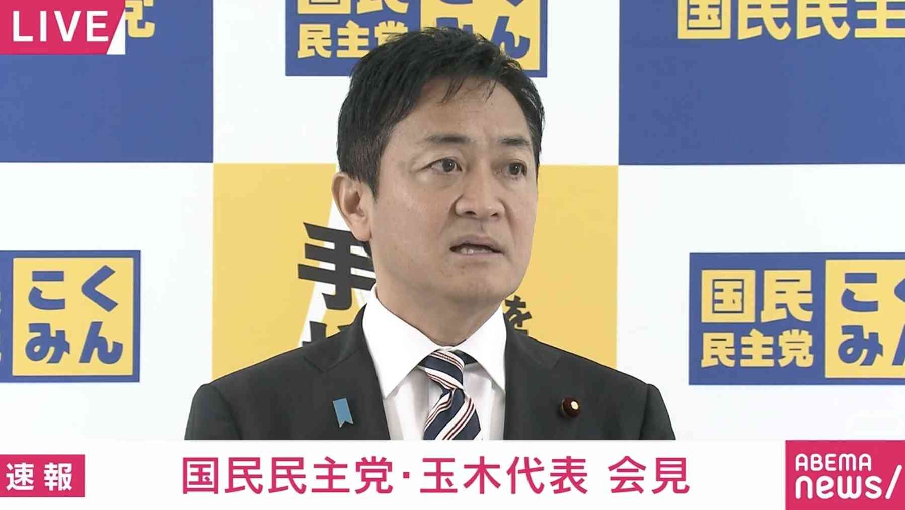 国民・玉木代表 加熱する不倫報道に「家族の心理的負担は極めて大きい」「テレビや週刊誌やネットも見てしまって、その都度傷ついている」（ABEMA TIMES） - Yahoo!ニュース
