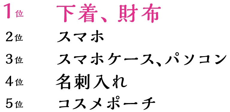 毎年必ず買い替えるもの