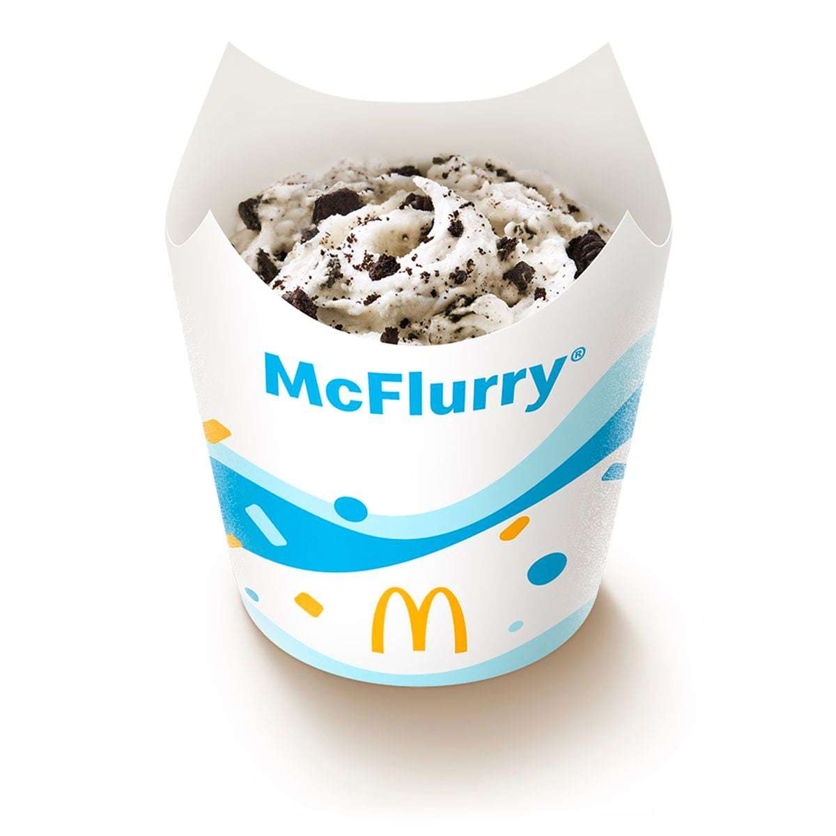 マックフルーリー、紙の新容器に　木製スプーンにも切り替え