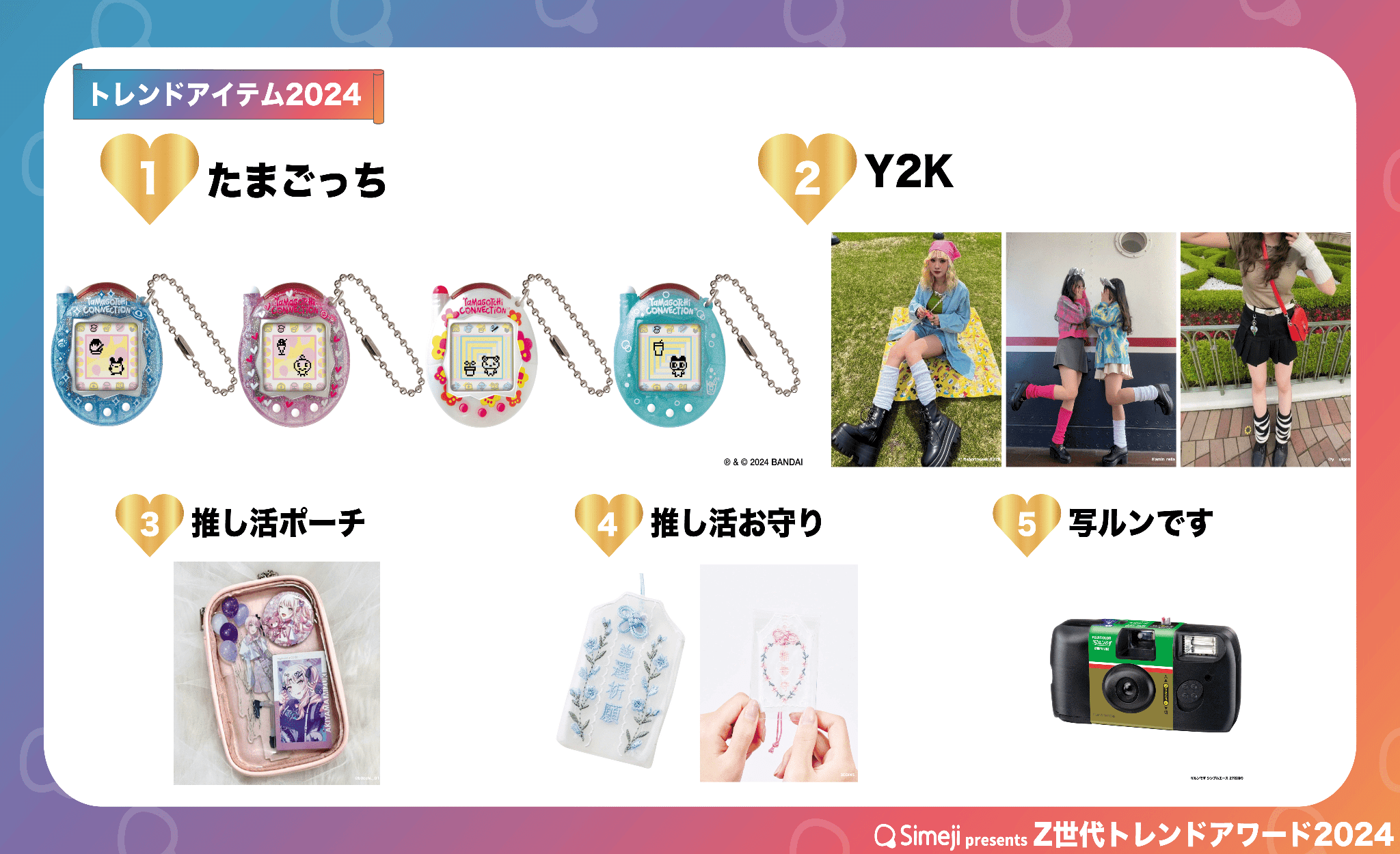 “Z世代”年間トレンド大賞は「ギリハッピー」 ヒト部門、モノ部門も決定