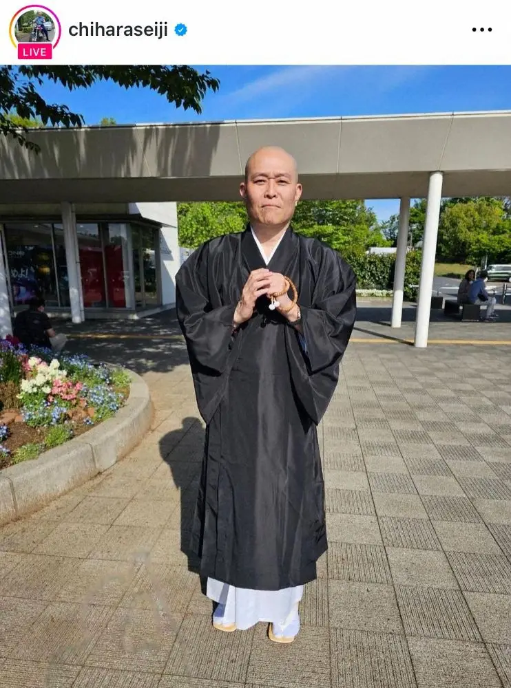 僧侶になった千原せいじ　日本仏教協会顧問に就任　「より多くの人々へ仏教を説くことができると」