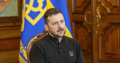 一部ロシア占領地「外交で回復」　ゼレンスキー大統領が単独会見 ｜ 共同通信