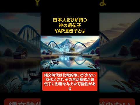 日本人だけが持つ神の遺伝子「YAP遺伝子とは」#日本人 #神の遺伝子 #YAP遺伝子   #超常現象 #ミステリー #都市伝説  #history