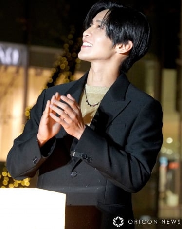 目黒蓮、表参道に登場で大パニック　本人も注意喚起「みなさん、気をつけてください」