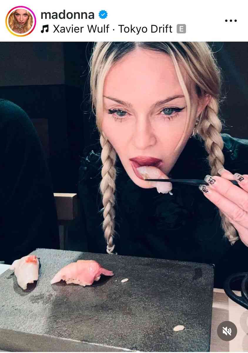 マドンナ、日本降臨！「Konbanwa」長女・ローデスさんと東京を楽しむ姿に反響「アートそのもの」